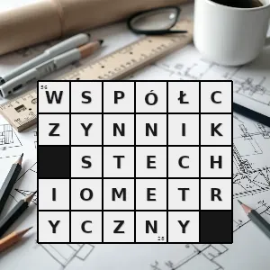 Hasło krzyżówkowe liczba umieszczana przed symbolem lub wzorem chemicznym która określa ilość atomów cząsteczek lub najmniejszych zbiorów powtarzających się jonów - współczynnik stechiometryczny – rozwiązanie, synonimy, podpowiedzi i definicje krzyżówkowe